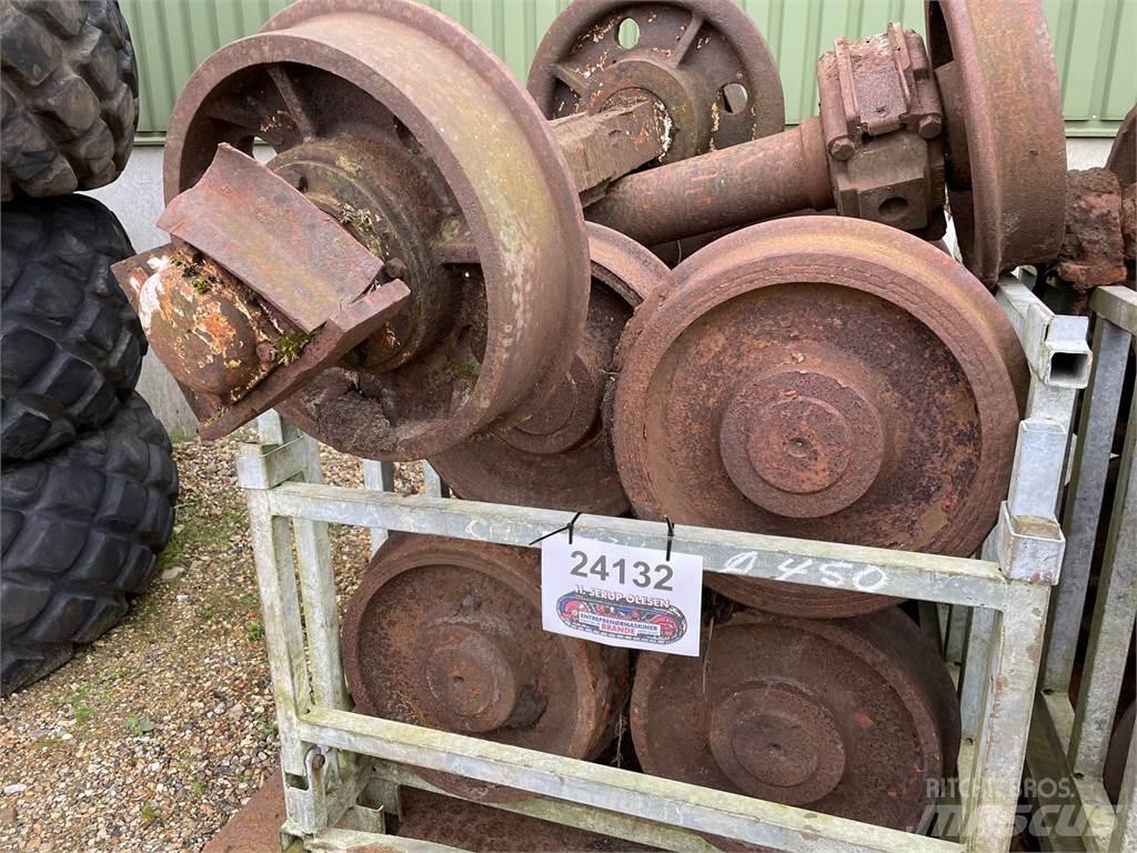  Skinnehjul ø450 mm + flange Tires, wheels and rims