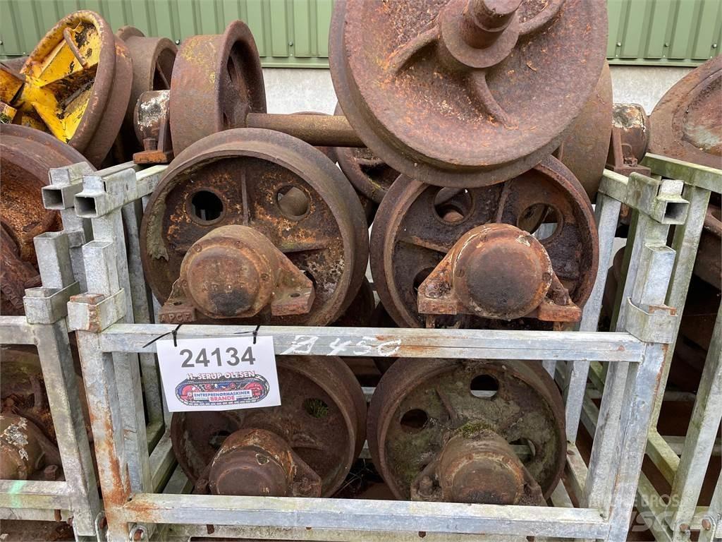  Skinnehjul ø450 mm + flange Tires, wheels and rims