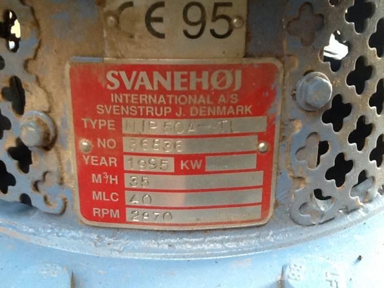  Svanehøj NP 50A-TL pumpe Water Pumps