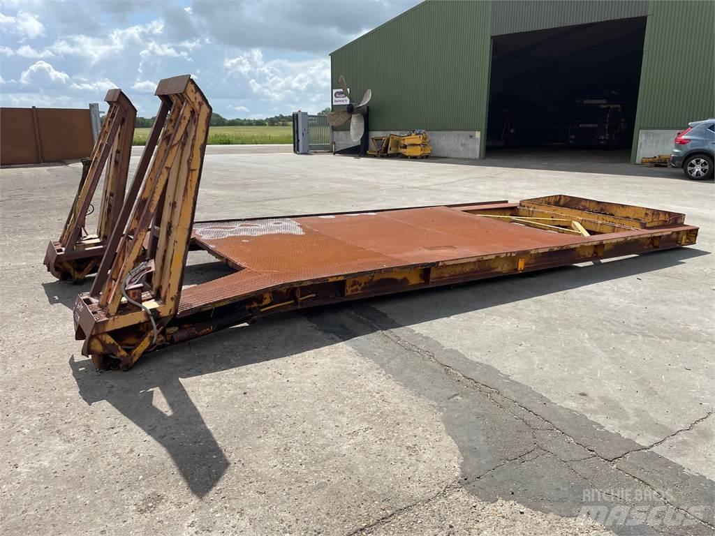  Trailerbund med slidsker Lowboy Trailers