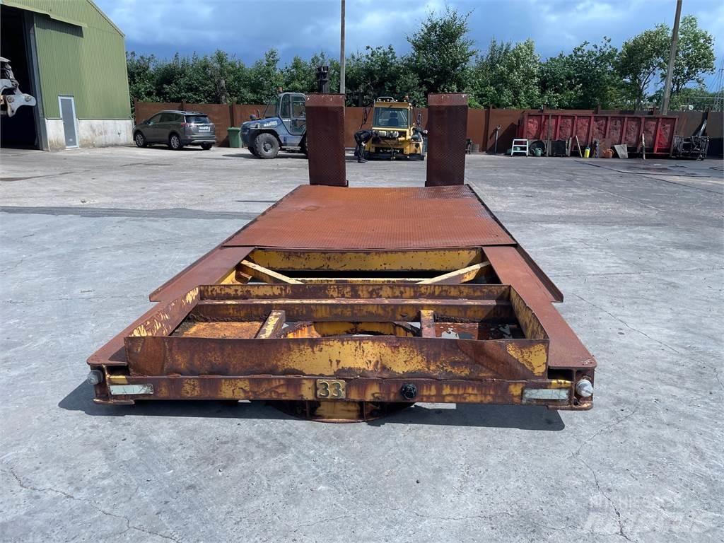  Trailerbund med slidsker Lowboy Trailers