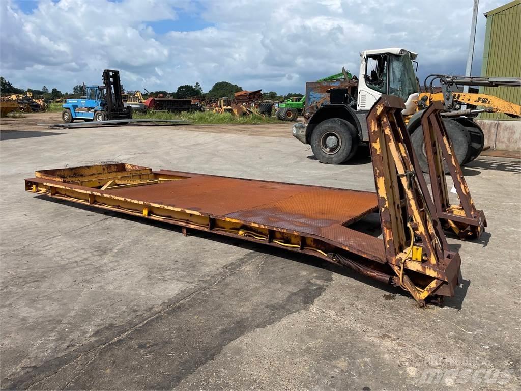  Trailerbund med slidsker Lowboy Trailers