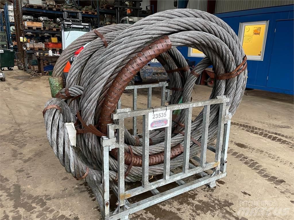  Wirestroppe - 2 stk. Crane Parts and Equipment