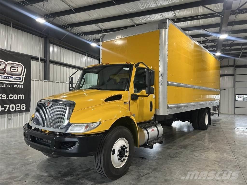 International MV Box trucks