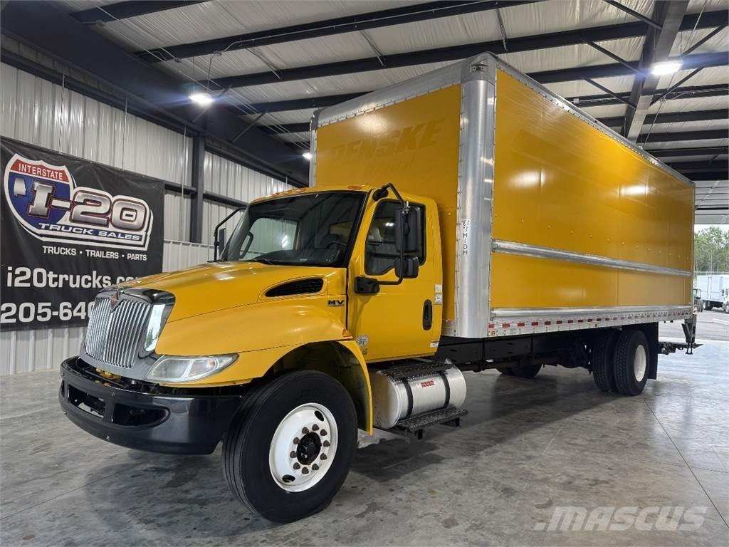 International MV Box trucks
