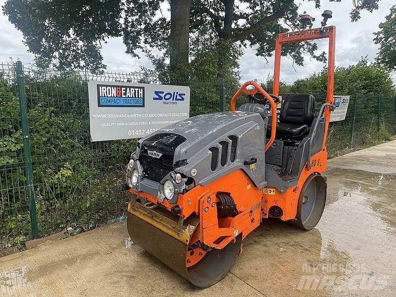 Hamm HD8 VV Roller Twin drum rollers