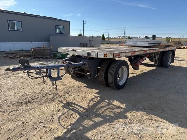 Brown  Flatbed Trailers