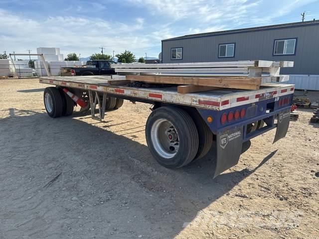 Brown  Flatbed Trailers