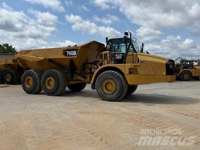 CAT 740B Articulated Dump Trucks (ADTs)