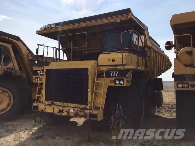 CAT 777 Articulated Dump Trucks (ADTs)