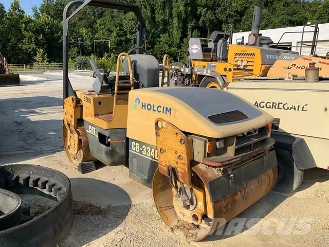 CAT CB-334D Twin drum rollers