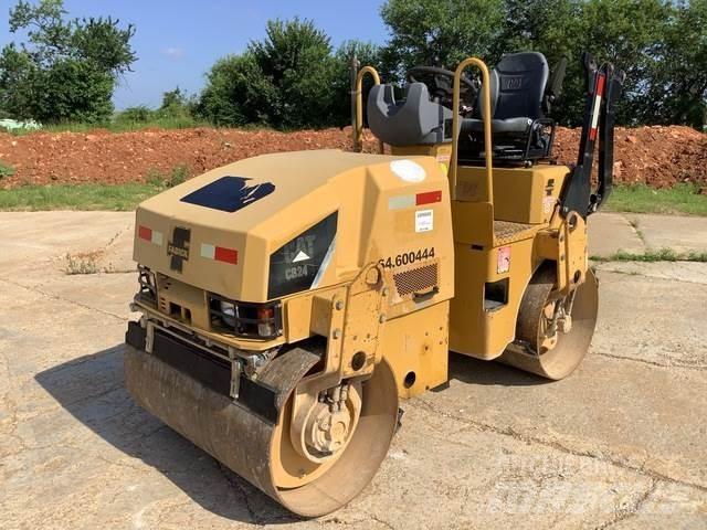 CAT CB24 Twin drum rollers