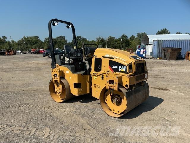 CAT CB36B Twin drum rollers