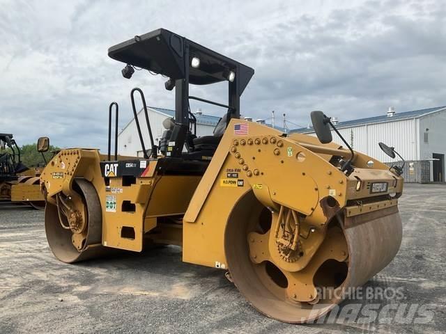 CAT CB54 XW Twin drum rollers