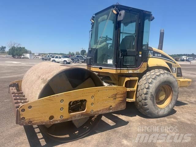 CAT CS563E Single drum rollers