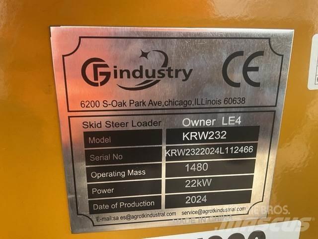 CFG KRW232 Skid Steer Loaders