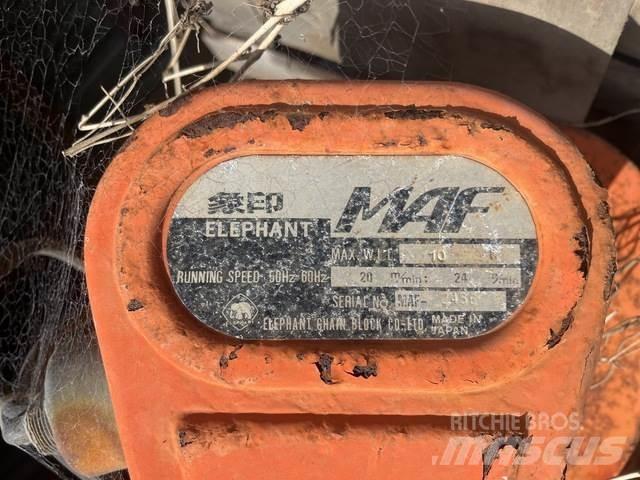  Elephant Used Overhead and Gantry Cranes