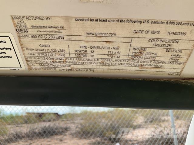  GEM E4 Utility Machines