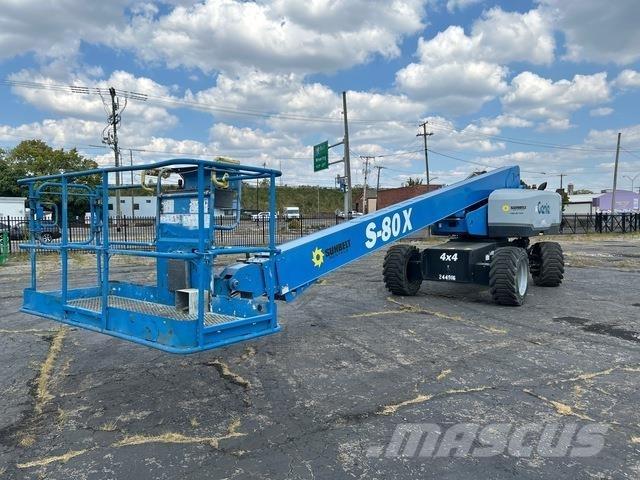 Genie S-80X Telescopic boom lifts