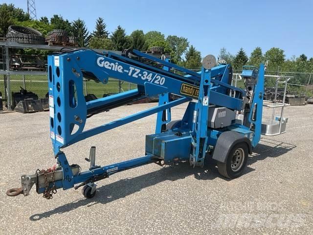 Genie TZ-34 Trailer Mounted Aerial Platforms