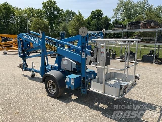 Genie TZ-34 Trailer Mounted Aerial Platforms