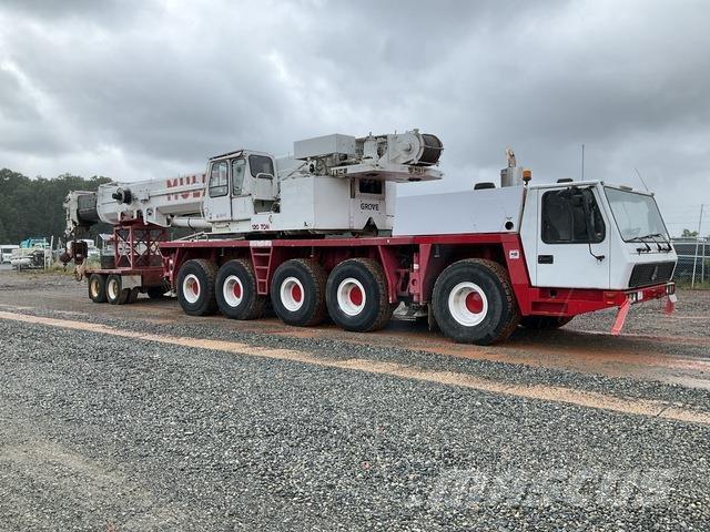 Grove GMK5100 Mobile and all terrain cranes