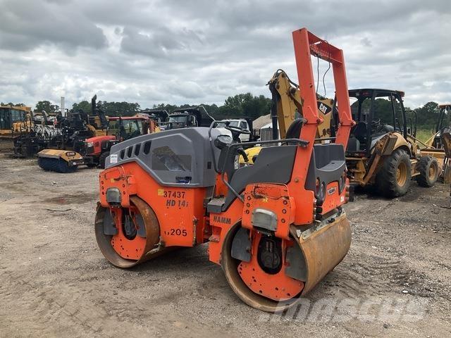Hamm HD14i VV Twin drum rollers