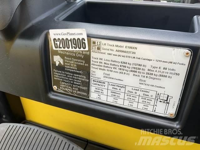 Hyster E100XN Electric Forklifts
