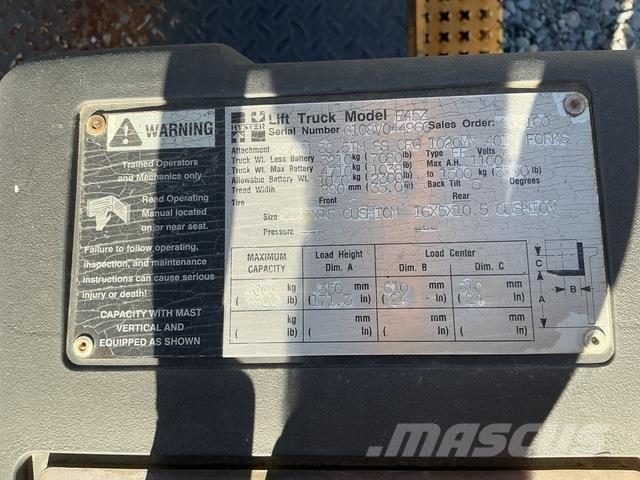 Hyster E45Z Electric Forklifts