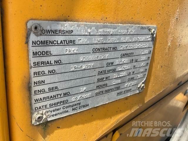 Hyster E65Z Electric Forklifts