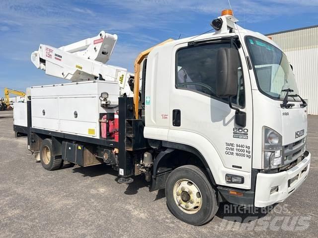 Isuzu FRR600 Truck Mounted Aerial Platforms