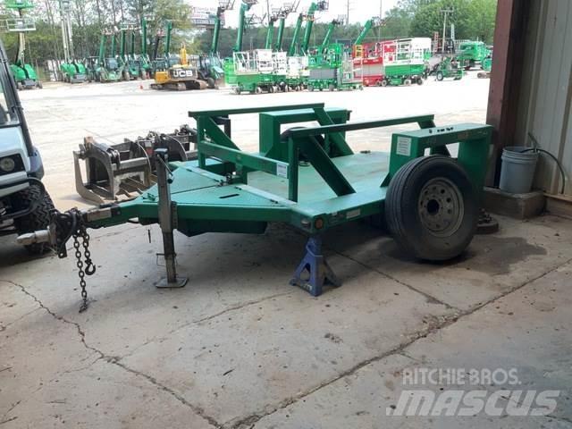 JLG 449 Lowboy trailer