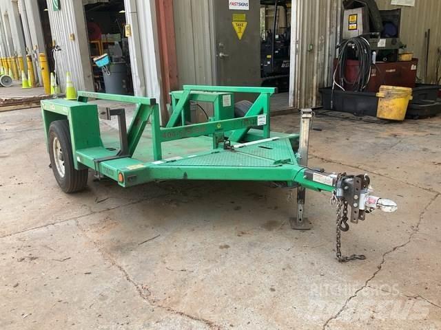 JLG 449 Lowboy trailer