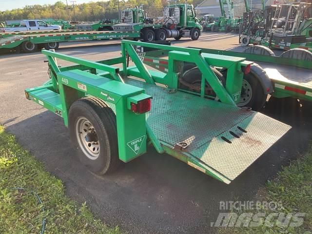JLG 449 Lowboy trailer