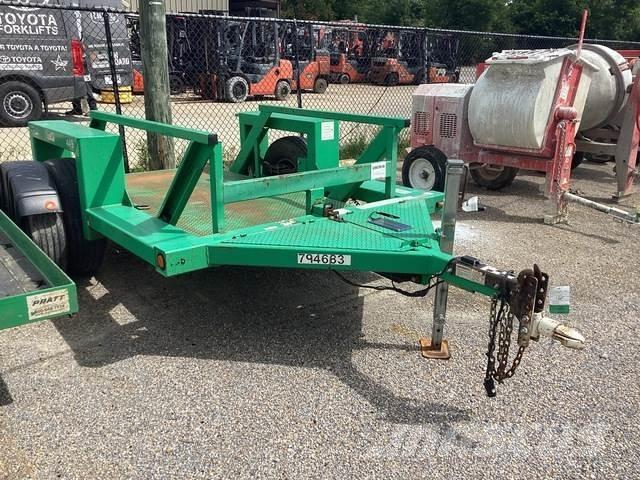 JLG 449 Lowboy trailer