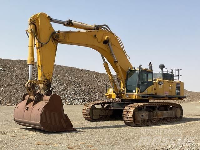 Komatsu PC800-8 Crawler excavators