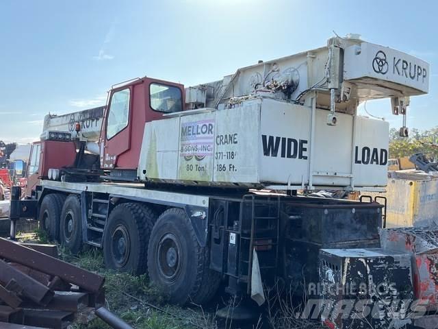 Krupp 70GMTAT Mobile and all terrain cranes