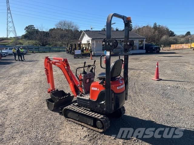 Kubota K008-3 Mini Excavators <7t (Mini Diggers)