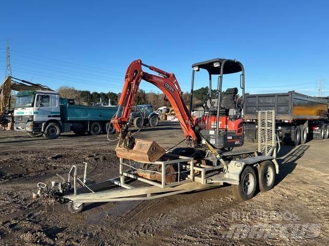 Kubota U17 Mini Excavators <7t (Mini Diggers)