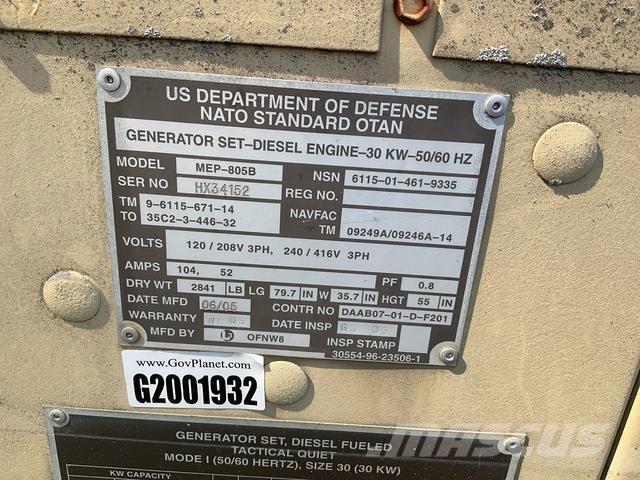  L3 MEP-805B Diesel Generators