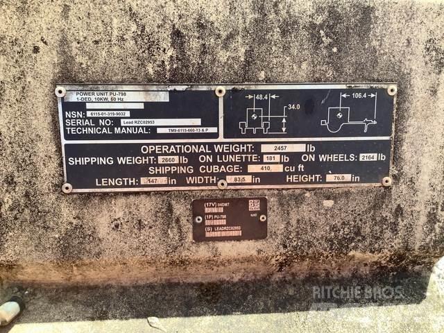  Libby MEP-803A Diesel Generators