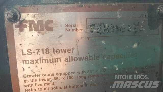 Link-Belt 718 Crawler Cranes