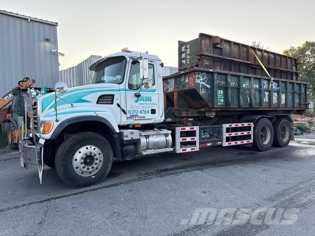 Mack CV713 Skip loader trucks
