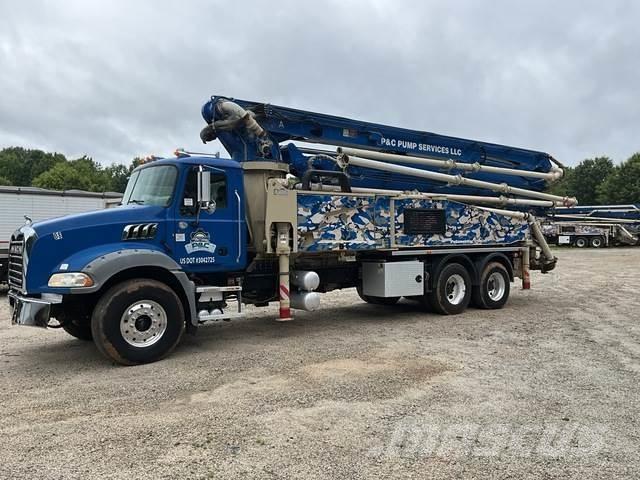 Mack GR64B Concrete Pumps
