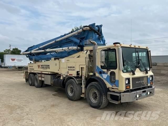 Mack MR Concrete Pumps
