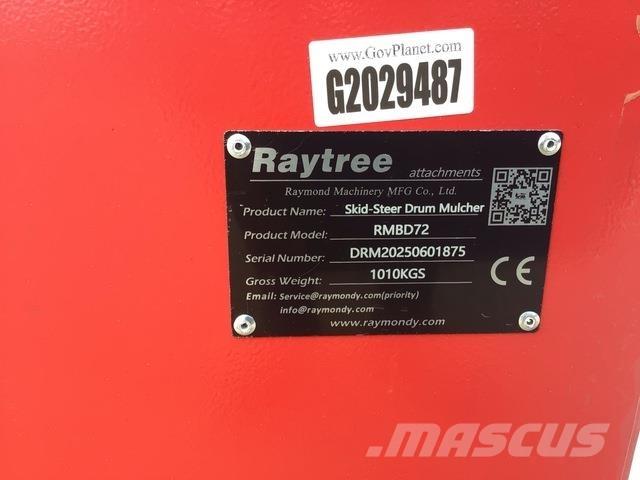  Raytree RMBD72 Forestry Mulchers