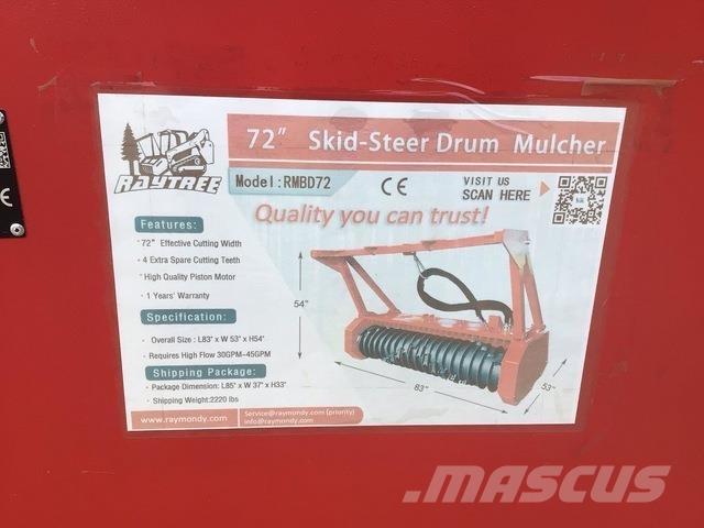  Raytree RMBD72 Forestry Mulchers