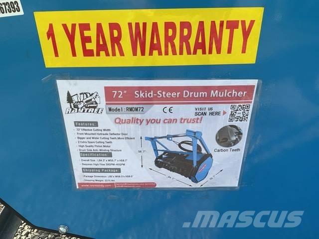  Raytree RMDM72 Forestry Mulchers