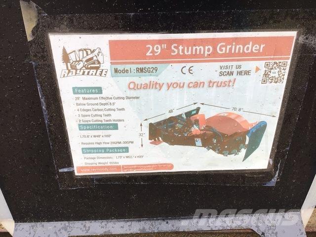  Raytree RMSG29 Stump grinders