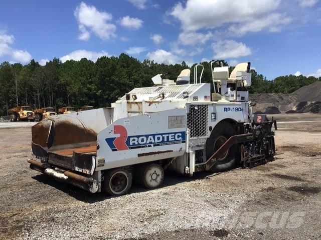 Roadtec RP190E Asphalt pavers